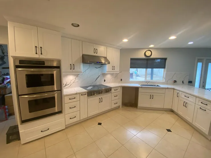 Contemporary kitchen space